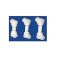 Petpurifiers 67 in Knotted Rawhide Bone with Band PE989298